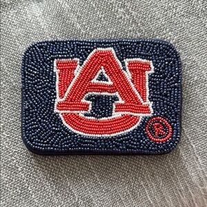 NW/oT - Auburn University Beaded Card Wallet